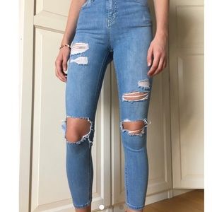 Topshop High Rise Jamie Jeans